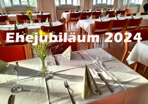 Ehejubiläum 2024